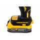 Бесщеточный импульсный шуруповерт DEWALT 18 В XR батарея POWERSTACK, чемодан TSTAK DCF840E1T-XJ