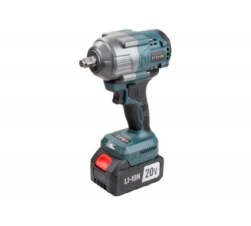 Аккумуляторный бесщеточный гайковерт Zitrek Crusher 20 PRO в кейсе, 20В, 800 Нм, 2x4.0Ач 085-1020 Аккумуляторный бесщеточный гайковерт Zitrek Crusher 20 PRO в кейсе, 20В, 800 Нм, 2x4.0Ач 085-1020