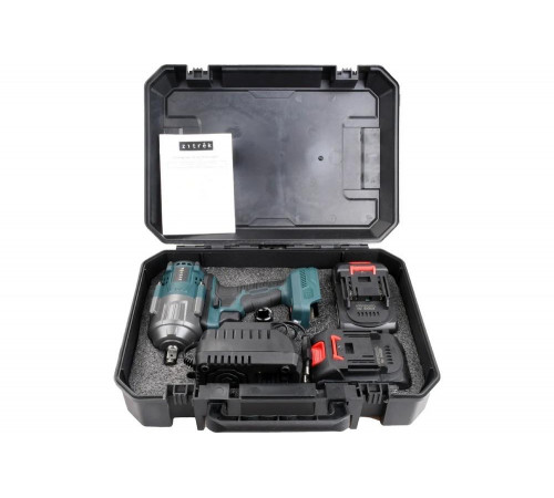 Аккумуляторный бесщеточный гайковерт Zitrek Crusher 20 PRO в кейсе, 20В, 800 Нм, 2x4.0Ач 085-1020 Аккумуляторный бесщеточный гайковерт Zitrek Crusher 20 PRO в кейсе, 20В, 800 Нм, 2x4.0Ач 085-1020