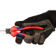 Бокорезы KNIPEX 160 мм, хром, 3-комп ручки KN-7005160