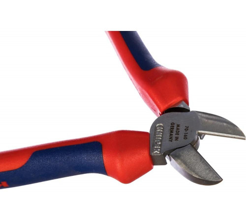 Бокорезы KNIPEX 160 мм, хром, 3-комп ручки KN-7005160