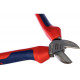 Бокорезы KNIPEX 160 мм, хром, 3-комп ручки KN-7005160