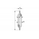 Сверло центровочное тип R (2.5х45х6.3 мм; HSS-G) Ruko 2172025