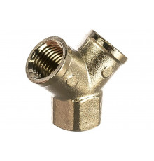 Переходник Y-образный 1261/2 240/2 Y-FFF 1/4" GAV 28235