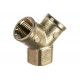 Переходник Y-образный 1261/2 240/2 Y-FFF 1/4" GAV 28235