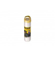 Защитная пленка STAYER PROFESSIONAL с клейкой лентой МАСКЕР HDPE, 9мкм, 2,4х15м 12255-240-15