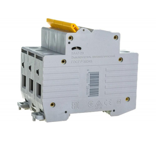 IEK ВА47-29 3п, C, 40А, 4.5кА - надежный автомат для электрической сети