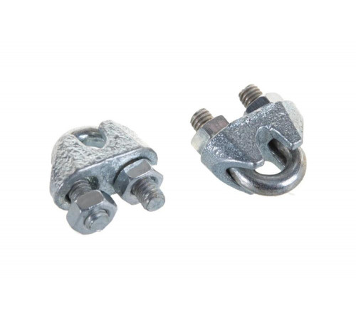STAYER 3 мм, 100 шт., зажим троса DIN 741 30535-03 STAYER 3 мм, 100 шт., зажим троса DIN 741 30535-03