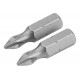 Набор вставок бит торцевых 1/4", Phillips, PH1, 25 мм, 2 шт TOLSEN TT20212