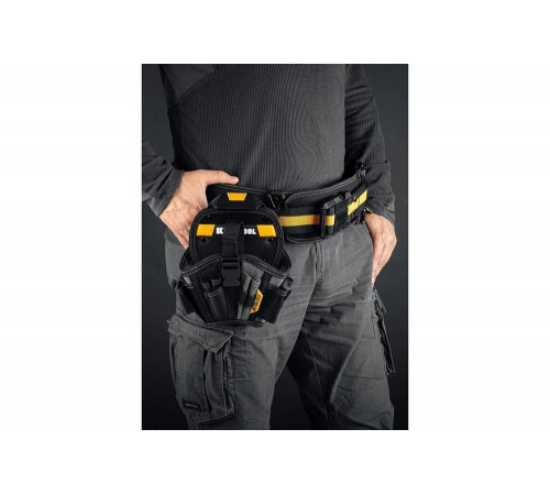Кобура для шуруповерта большая с быстросъёмным креплением FastClip KRAFTOOL KH-17 17 карманов и петель 38768 Кобура для шуруповерта большая с быстросъёмным креплением FastClip KRAFTOOL KH-17 17 карманов и петель 38768