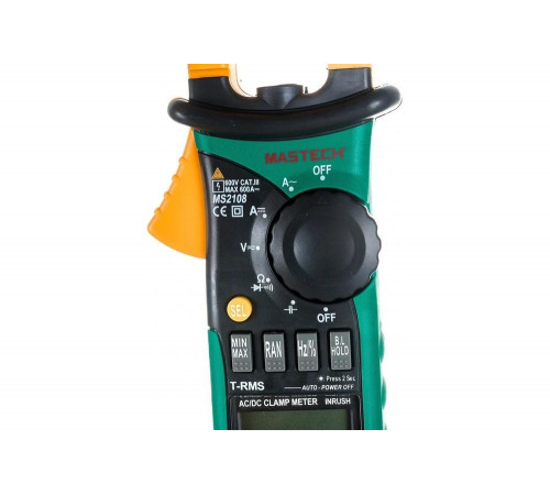 Цифровые токоизмерительные клещи Mastech MS2108 Цифровые токоизмерительные клещи Mastech MS2108