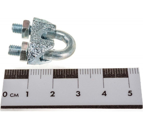 STAYER 6 мм, 80 шт., зажим троса DIN 741 30535-06
