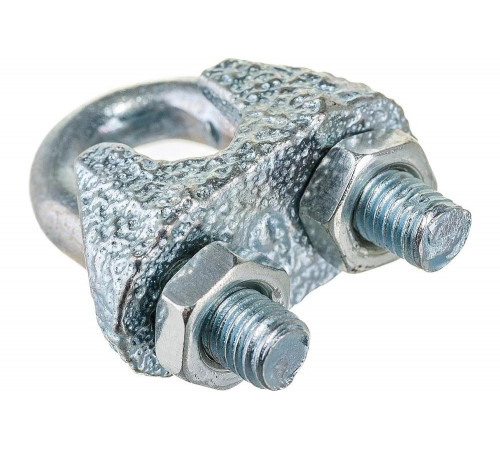 STAYER 6 мм, 80 шт., зажим троса DIN 741 30535-06