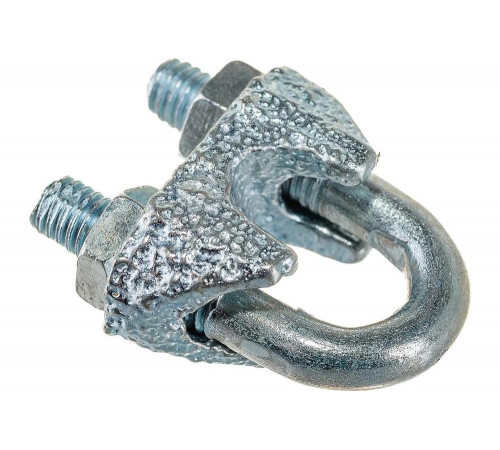 STAYER 6 мм, 80 шт., зажим троса DIN 741 30535-06