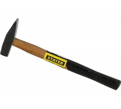 STAYER 200 г, сталь, молоток слесарный с деревянной рукояткой 2002-02 STAYER 200 г, сталь, молоток слесарный с деревянной рукояткой 2002-02