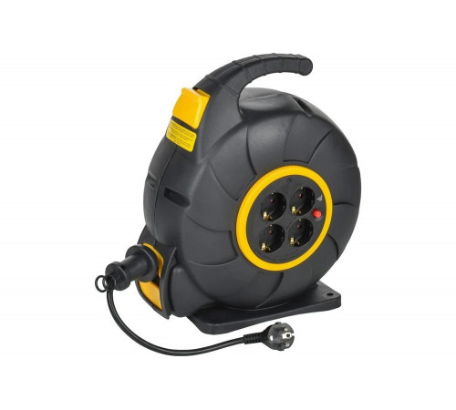Удлинитель IEK Twist катушка ук20 4места, 2p+pe/20м, 3x1,5мм2, автосмотка TW-KP27-16-04-20 Удлинитель IEK Twist катушка ук20 4места, 2p+pe/20м, 3x1,5мм2, автосмотка TW-KP27-16-04-20
