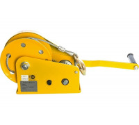 Ручная барабанная лебедка TOR ЛБ-2600 (BHW) г/п 1,0 т, длина троса 20 м 11315