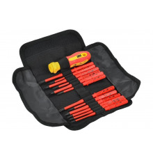 Диэлектрическая отвертка с жалами IEK Arma2l 5 SLIM Т2 13 шт. A2L5-NS30-T2-13