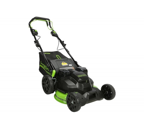 Аккумуляторная газонокосилка GreenWorks GC82LM61S 82 В 2515607 Аккумуляторная газонокосилка GreenWorks GC82LM61S 82 В 2515607
