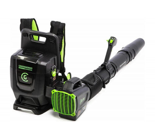 Бесщеточный аккумуляторный ранцевый воздуходув GreenWorks GC82B13 82 В 2406407