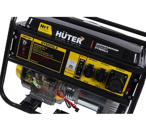 Портативный бензогенератор HUTER DY8000LX Портативный бензогенератор HUTER DY8000LX