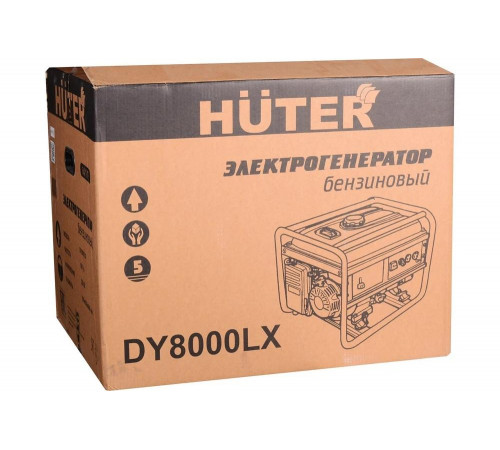 Портативный бензогенератор HUTER DY8000LX Портативный бензогенератор HUTER DY8000LX