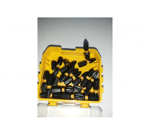 Биты PH2, 25 мм, 25 шт. в кейсе DEWALT DT70555T
