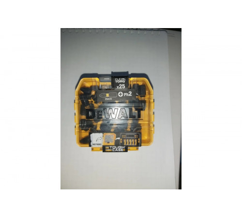 Биты PH2, 25 мм, 25 шт. в кейсе DEWALT DT70555T