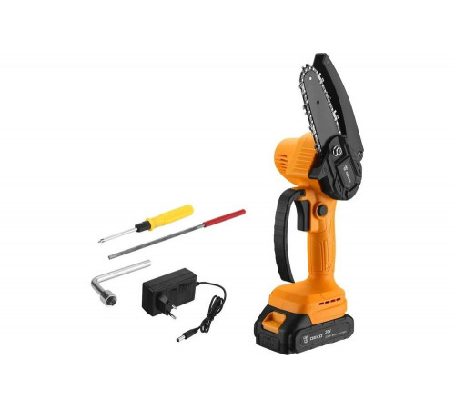 Цепная аккумуляторная пила DEKO DKCHS 20-4 20 В, 1x2 А*ч 063-4307 Цепная аккумуляторная пила DEKO DKCHS 20-4 20 В, 1x2 А*ч 063-4307