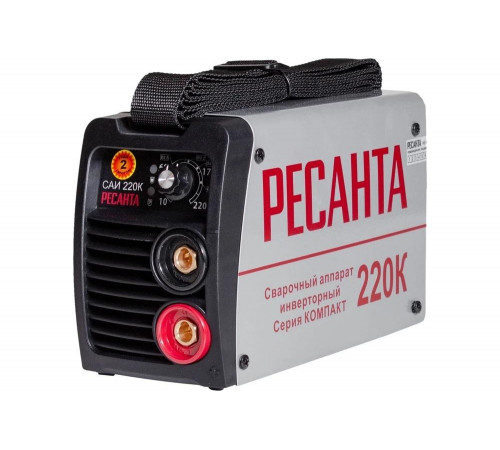 Сварочный аппарат инверторный Ресанта САИ 220К (компакт) Сварочный аппарат инверторный Ресанта САИ 220К (компакт)