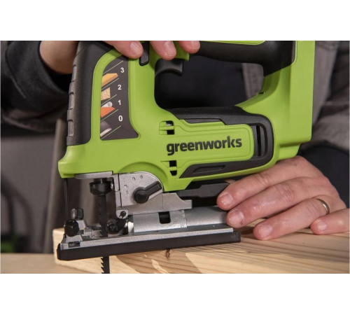 Аккумуляторный лобзик Greenworks GD24JS 3601407 Аккумуляторный лобзик Greenworks GD24JS 3601407