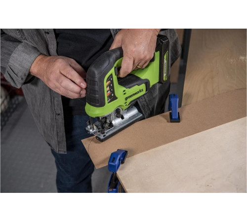 Аккумуляторный лобзик Greenworks GD24JS 3601407 Аккумуляторный лобзик Greenworks GD24JS 3601407