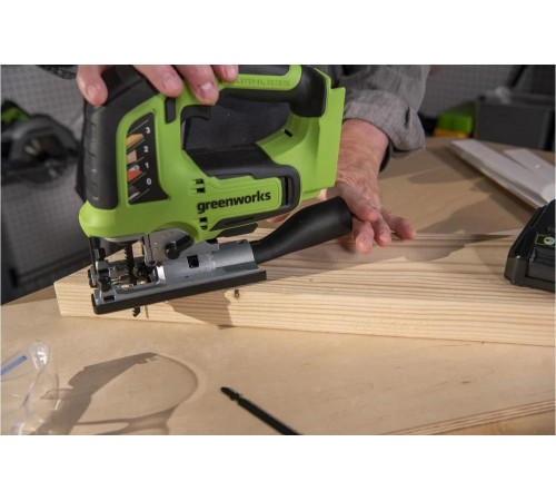 Аккумуляторный лобзик Greenworks GD24JS 3601407 Аккумуляторный лобзик Greenworks GD24JS 3601407