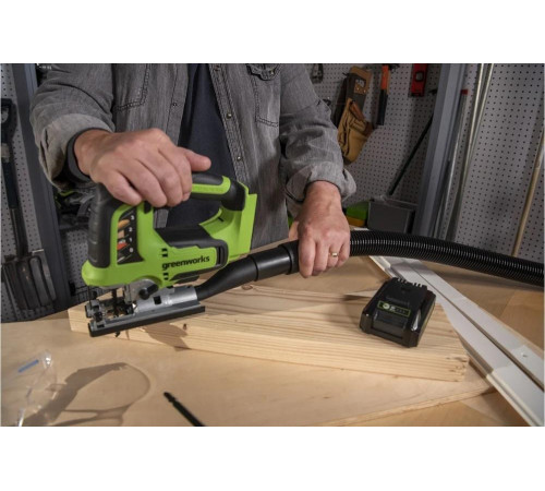 Аккумуляторный лобзик Greenworks GD24JS 3601407 Аккумуляторный лобзик Greenworks GD24JS 3601407