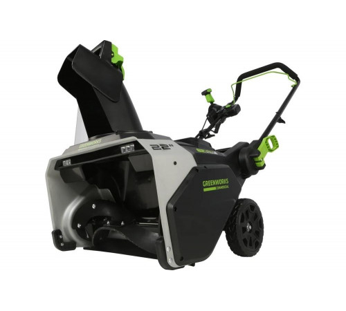 Аккумуляторный бесщеточный снегоуборщик GreenWorks 82V, 2 АКБ 2.5 А*ч и ЗУ 2602507UC Аккумуляторный бесщеточный снегоуборщик GreenWorks 82V, 2 АКБ 2.5 А*ч и ЗУ 2602507UC