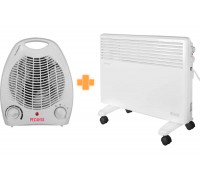 Набор: конвектор + тепловентилятор Ресанта 902/15