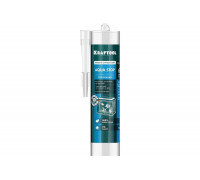 Силиконовый герметик KRAFTOOL KRAFSeal GX107 AQUA STOP 300 мл, стекольный, прозрачный 41256-2