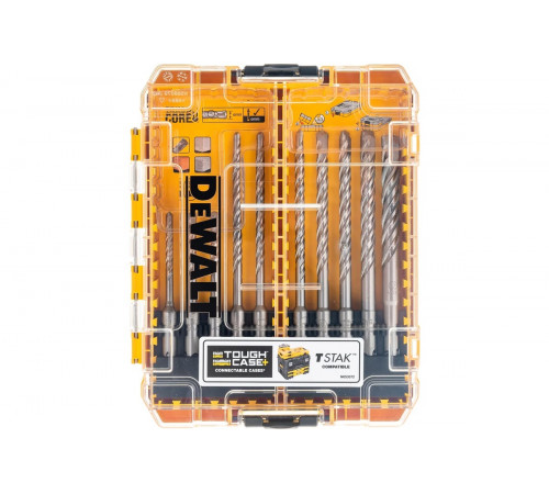 Набор буров EXTREME (10 шт; 5-12 мм; SDS-plus) DEWALT DT70753-QZ