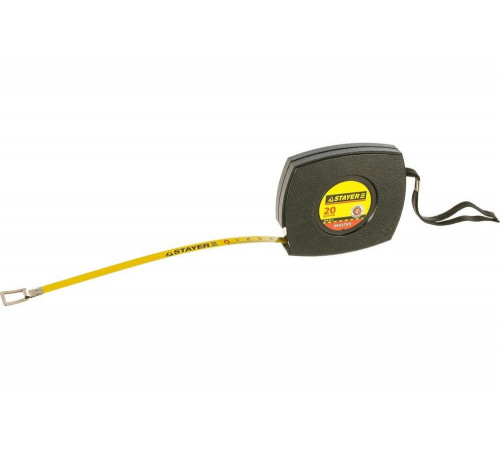 STAYER 20 м х 10х0.16 мм, мерная лента стальная S-20 3416-20_z01 STAYER 20 м х 10х0.16 мм, мерная лента стальная S-20 3416-20_z01
