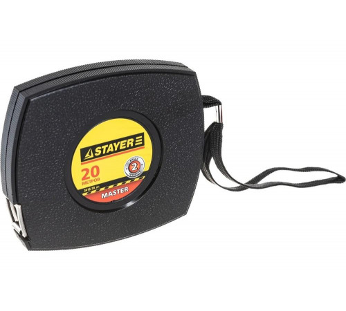 STAYER 20 м х 10х0.16 мм, мерная лента стальная S-20 3416-20_z01 STAYER 20 м х 10х0.16 мм, мерная лента стальная S-20 3416-20_z01