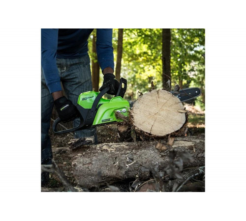 Цепная аккумуляторная пила GreenWorks GD60CS40K2 2001807UA Цепная аккумуляторная пила GreenWorks GD60CS40K2 2001807UA