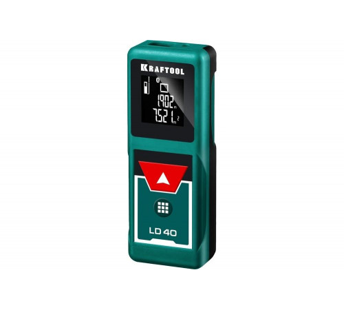KRAFTOOL дальность 5 см - 40 м, точность 1,5 мм, лазерный дальномер LD-40 34763 KRAFTOOL дальность 5 см - 40 м, точность 1,5 мм, лазерный дальномер LD-40 34763