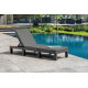 Шезлонг Keter Daytona Delux графит 252223