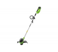Триммер аккумуляторный GreenWorks 40V, 30 см, с 1хАКБ 4 Ач c USB и ЗУ 2101507USB4