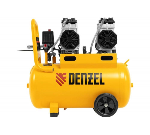 Компрессор DENZEL DLS 1500/50, 1500 Вт, 2х750, 50 л, 260 л/мин// Denzel Компрессор DENZEL DLS 1500/50, 1500 Вт, 2х750, 50 л, 260 л/мин// Denzel