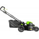 Аккумуляторная бесщеточная газонокосилка Greenworks 2500907