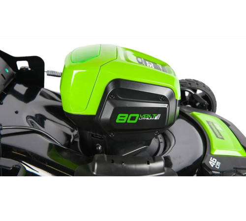 Аккумуляторная бесщеточная газонокосилка Greenworks 2500907 Аккумуляторная бесщеточная газонокосилка Greenworks 2500907