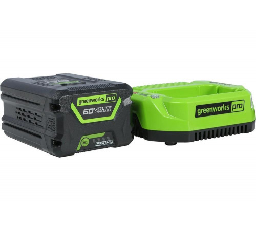 Бесщеточный аккумуляторный снегоуборщик GreenWorks 60V, 30 см, с АКБ 4 А*ч и ЗУ 2602607UB Бесщеточный аккумуляторный снегоуборщик GreenWorks 60V, 30 см, с АКБ 4 А*ч и ЗУ 2602607UB