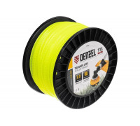 Леска для триммера FLEX CORD (3 мм, 113 м, зубчатый квадрат, на DIN катушке) для триммера 96806