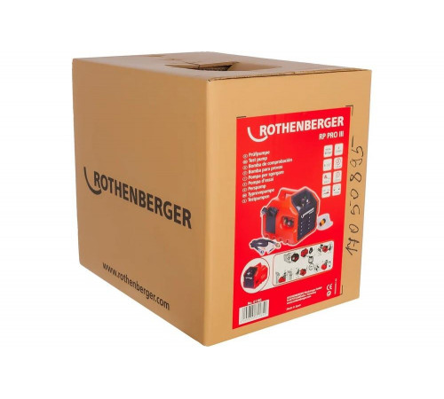Электрический насос для опрессовки трубопроводных систем Rothenberger RP PRO-3 Электрический насос для опрессовки трубопроводных систем Rothenberger RP PRO-3